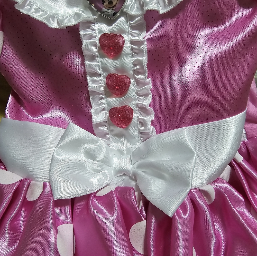 Disney Collection Minnie Mouse Girls Dress Up Costume